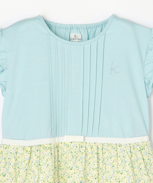 組曲 KIDS 【110-140㎝】 petit marguerite ドッキングワンピース ライトイエロー