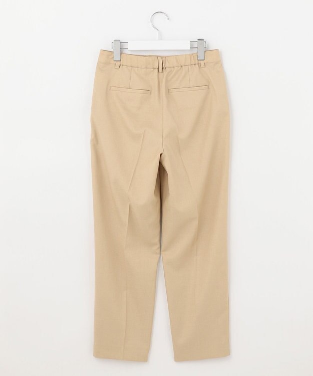 J.PRESS LADIES 【洗える・UVケア・速乾】OXIJEWELストレッチ テーパード パンツ キャメル系