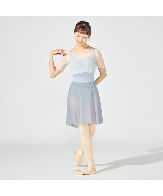 Chacott スカート アッシュグレー