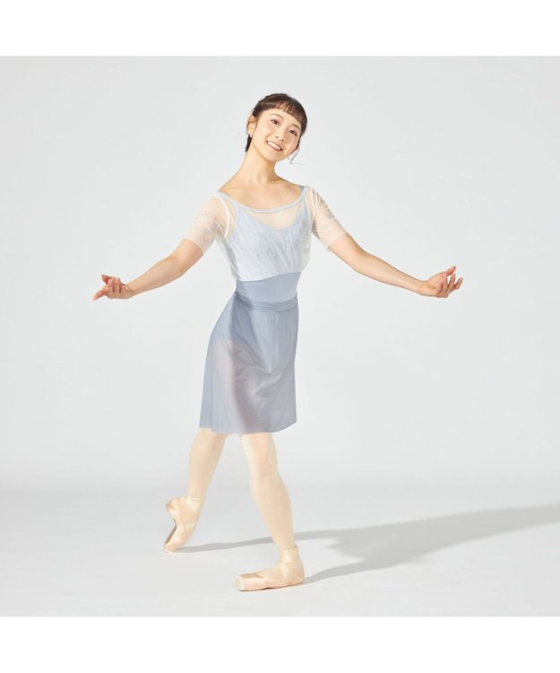 Chacott スカート アッシュグレー