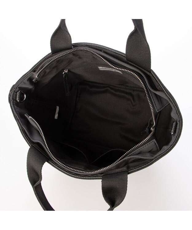 UNBILLION カシュカシュ cachecache / シュリンク舟型2wayトート ブラック