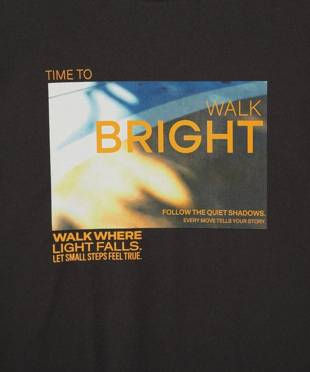 Green Parks ＳＥＴ２点フォトＴシャツ＋レーススカーフ Charcoal Gray