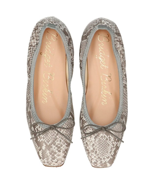 Bridget Birkin 【Bridget Birkin】スクエアトゥバレエシューズ マルチ