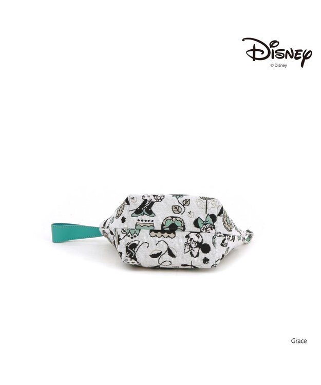 UNBILLION カシュカシュ cachecache / 【Disney】ジャガードポーチ アイボリー
