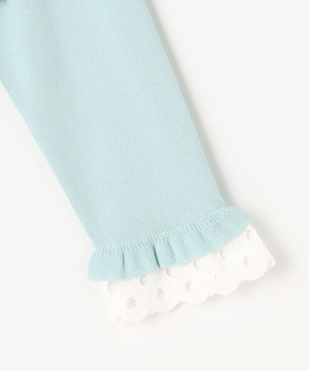 ANY SIS L レースポイント プルオーバー アイスブルー