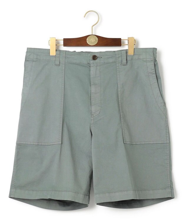 J.PRESS MEN カジュアルデイリーショーツ スモーキーグリーン系