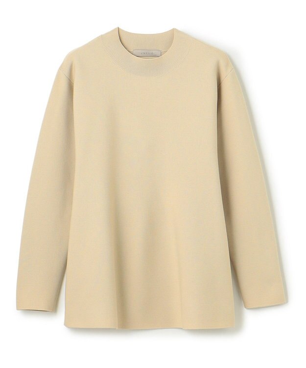 UNFILO 【新色追加】ペプラムニット [NEW]ベージュ