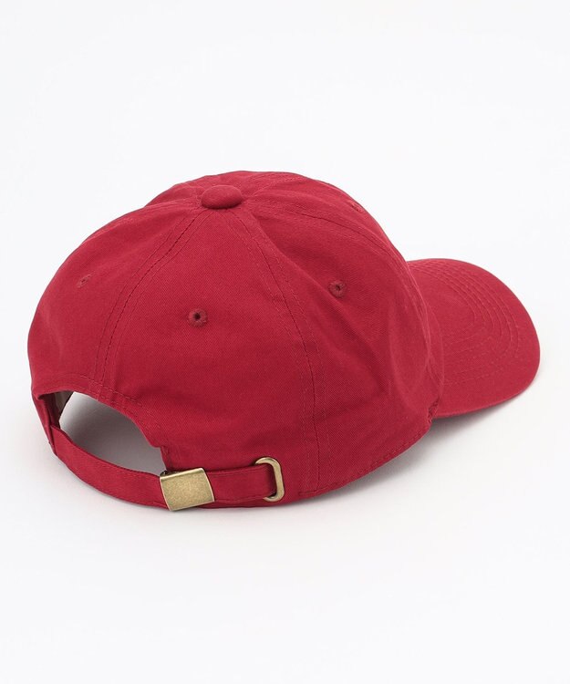 J.PRESS MEN J.PRESSロゴ刺繍 キャップ レッド系