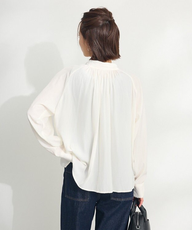 CRAFT STANDARD BOUTIQUE ２ＷＡＹボウタイブラウス Ivory