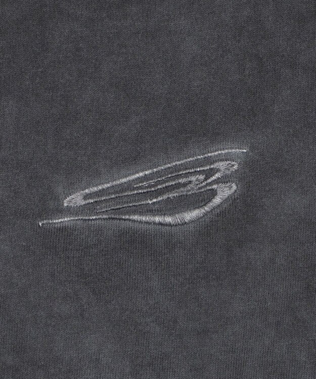 WEGO 【ユニセックス着用ITEM/MLサイズ展開】コールドダイスウィッチングロゴT（SS） スミクロ