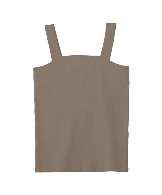 AMERICAN HOLIC 【抗菌防臭】スクエアベアタンクトップ Mocha