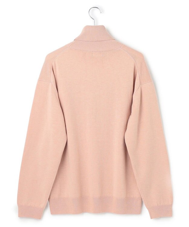 J.PRESS YORK STREET 【UNISEX】ANTI PILLING WOOL タートルニット ピンク系