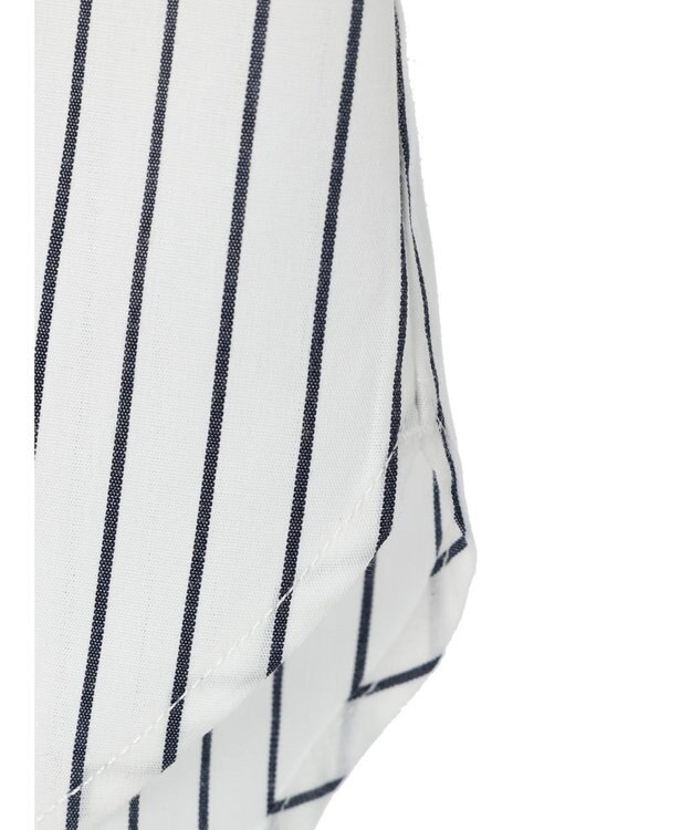 Green Parks ミドル丈シャツワンピース Navy