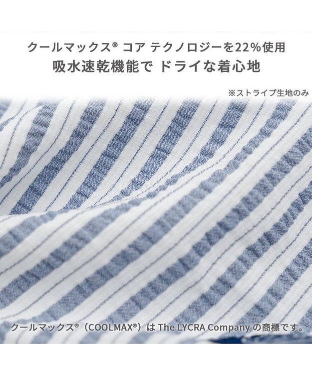 PET PARADISE J.PRESS ストライプ パンツつなぎ 小型犬 ベージュ×ネイビー