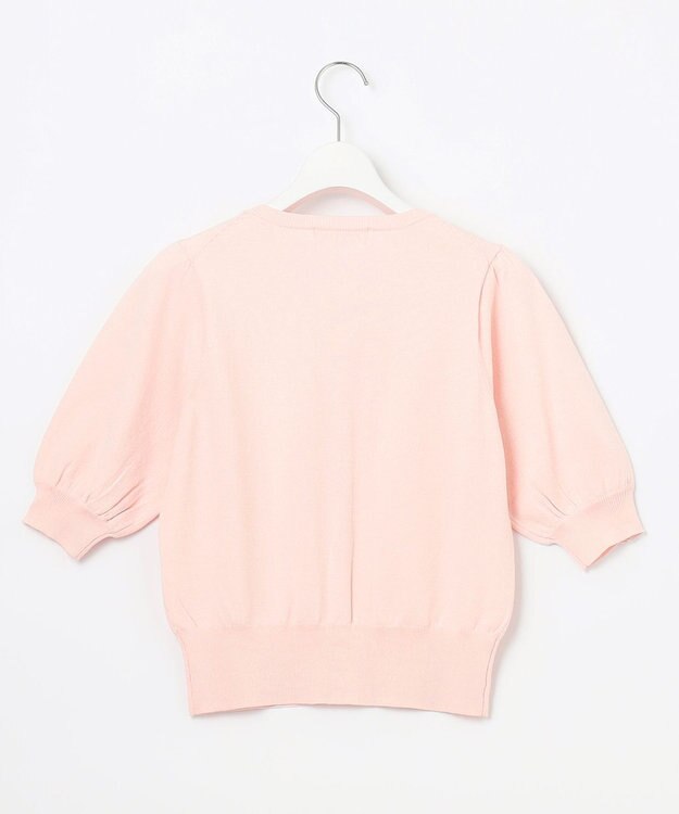 Feroux 【接触冷感・UVカット】ハーフスリーブ カーディガン ピンク系