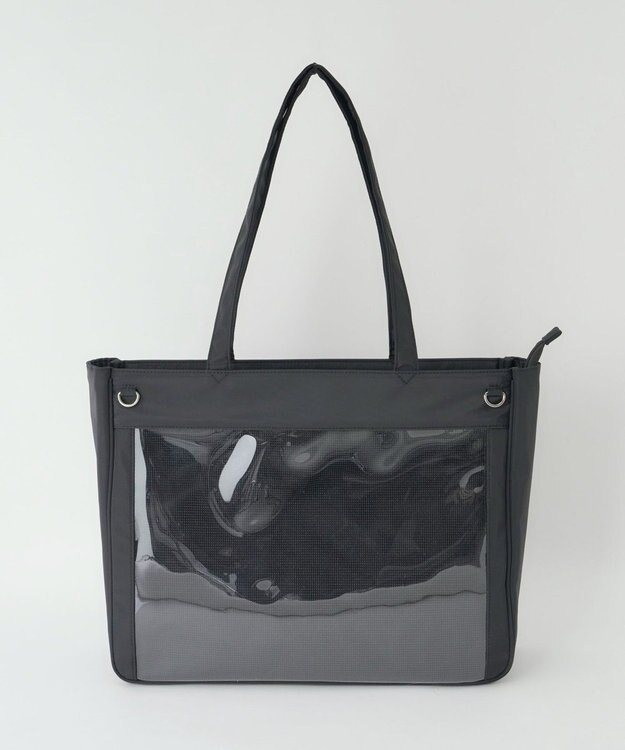 WEGO 【痛バ＆推し活グッズ】ときめきプレーン痛バッグL ブラック