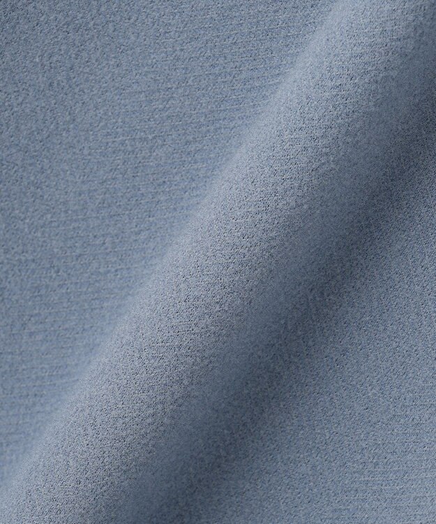 UNFILO ウールライクジャージー スカート ダスティーブルー