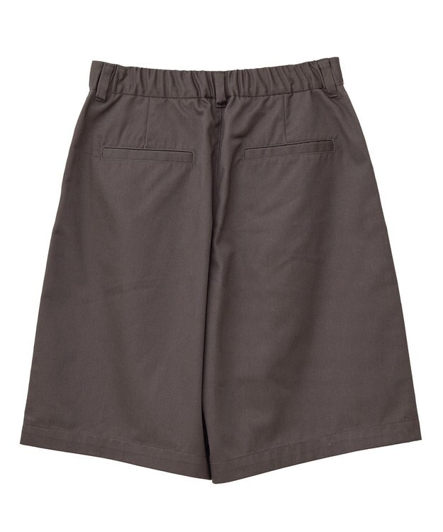 AMERICAN HOLIC ワンタックハーフパンツ Brown