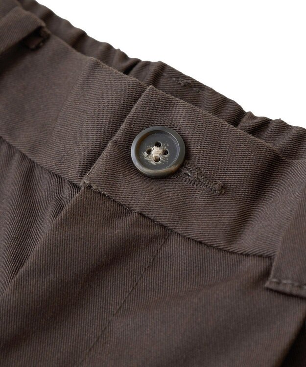 AMERICAN HOLIC ワンタックハーフパンツ Brown