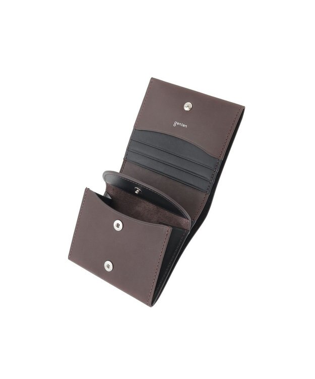 genten パルマ 2つ折り財布 ノウチャ