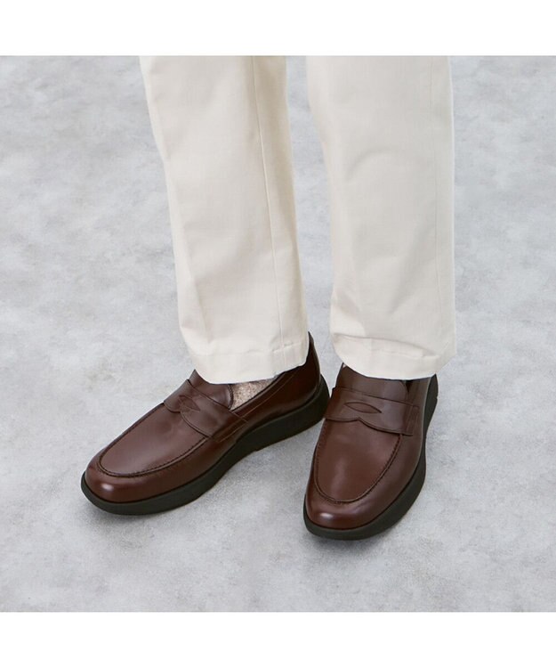 ASICS WALKING ランウォーク トラッド スニーカー メンズ 3E ワイン