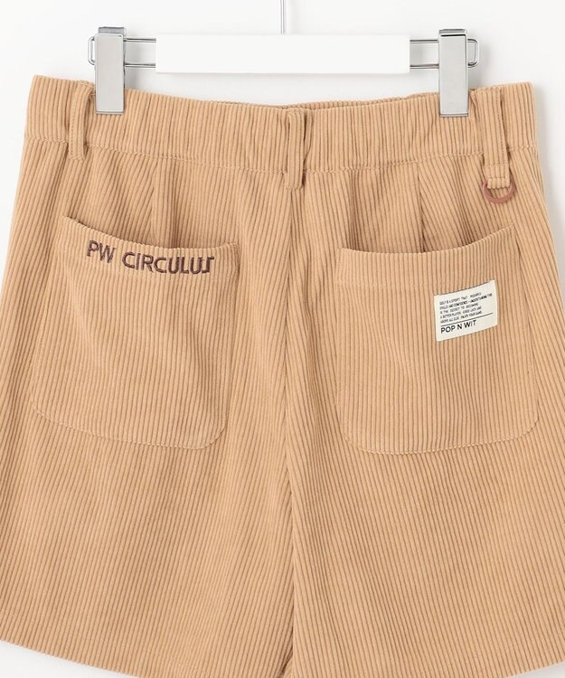PW CIRCULUS 【手洗い洗濯可 / NEWシーズン素材 / ストレッチ】【WOMEN】コーデュロイショーツ ゴルフウェア レディース ベージュ系