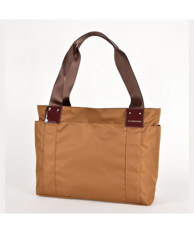 LA BAGAGERIE ナイロントートバッグ チョコ