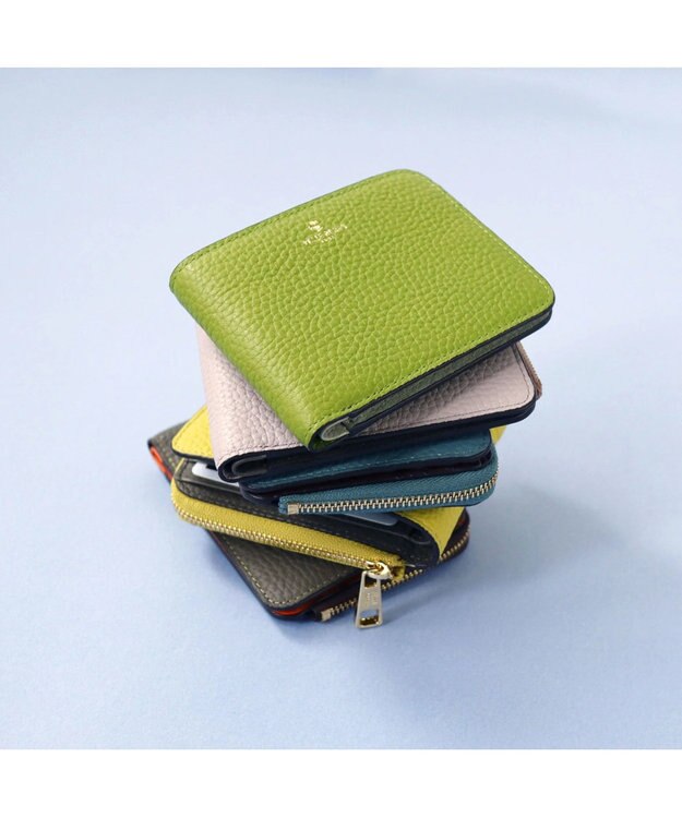 PELLE BORSA 二つ折り財布 Reinette Goods レネットグッズ 4783 グリーン