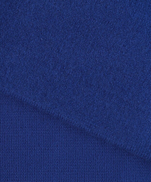 ICB 【洗える】ソフトカシミヤミックス Vネックニットカーディガン ロイヤルブルー系