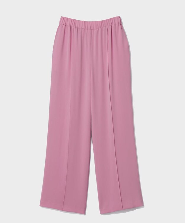 GRACE CONTINENTAL トリアセワイドイージーパンツ ピンク