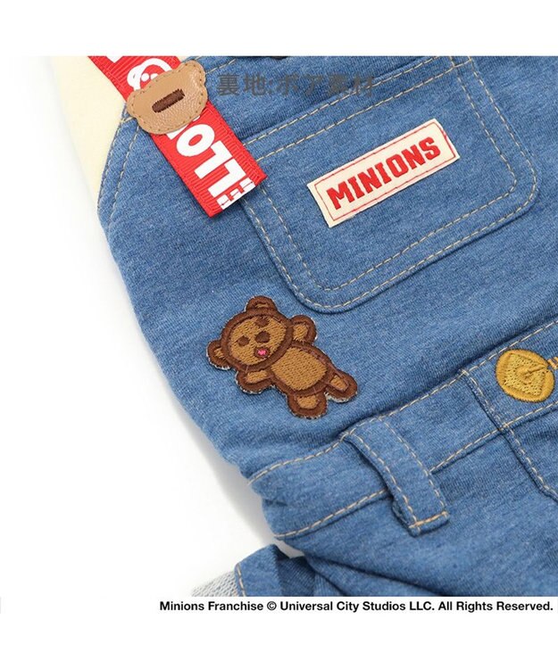 PET PARADISE ミニオン ボブ　パンツつなぎ 《オーバーオール 風》 小型犬 ネイビー