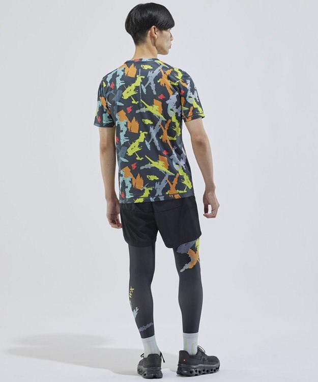 CW-X 【MEN】 CW-X Tシャツ 薄い 軽い スポーツウェア 半袖 メンズ DLO175 /ワコール グリーン