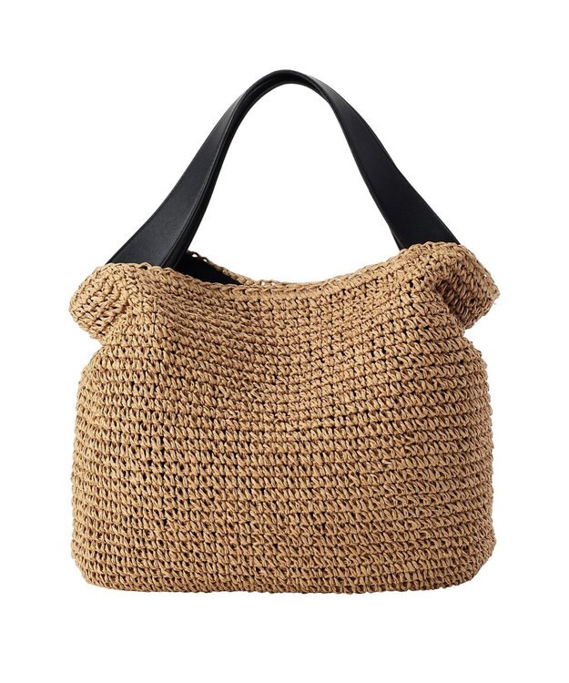 Green Parks ペーパー２ＷＡＹカゴバッグ Beige