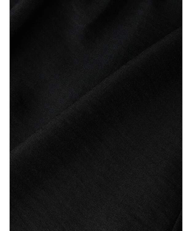 Green Parks 冷やっとすずやかウエストドロストサロペット Black