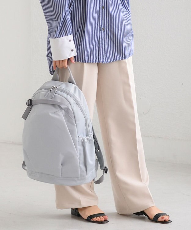 ACE BAGS & LUGGAGE 【軽量】 W&.Day/Night アウリンコ ラウンドリュック A4 13.3インチPC 15174 ダブルアンドデイナイト アイスグレー