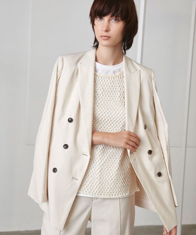 BEIGE， FOURAS / ジャケット Ecru x Bista