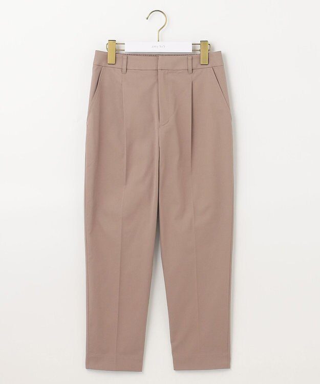 ANY SIS 【UVケア・接触冷感・撥水】クールタッチミラクルガード テーパード パンツ モカ