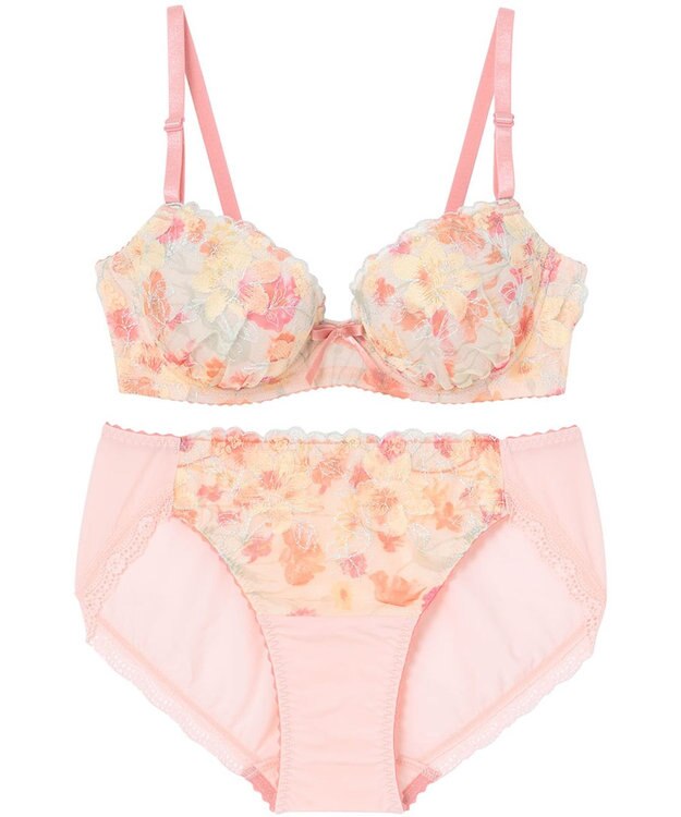 Wing 通販限定　ブラ＆ショーツセット　3/4カップブラ　ウイング／ワコール　CB3711 ピンク