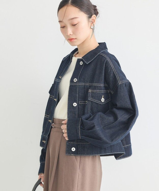 earth music&ecology デニムジャケット Indigo