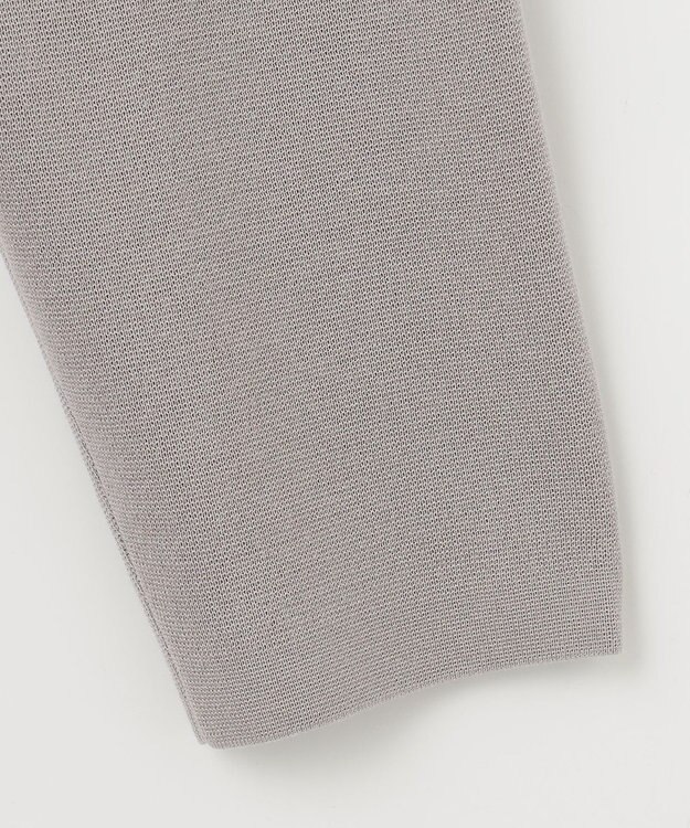 自由区 【XSサイズ～/洗える/セット着用可】ドライコットンハイゲージ ニットライトアウター ベージュ系