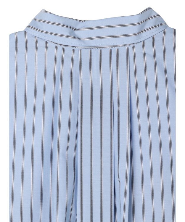 Green Parks 胸元ポケットイージーケアストライプシャツ Multi