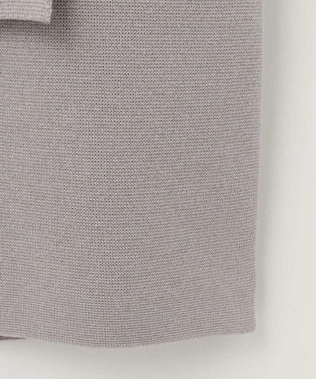 自由区 【XSサイズ～/洗える/セット着用可】ドライコットンハイゲージ ニットライトアウター ベージュ系