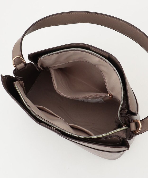 LA BAGAGERIE 【maison vert】 【超軽量/多収納】ワンハンドル2WAYショルダー グレージュ