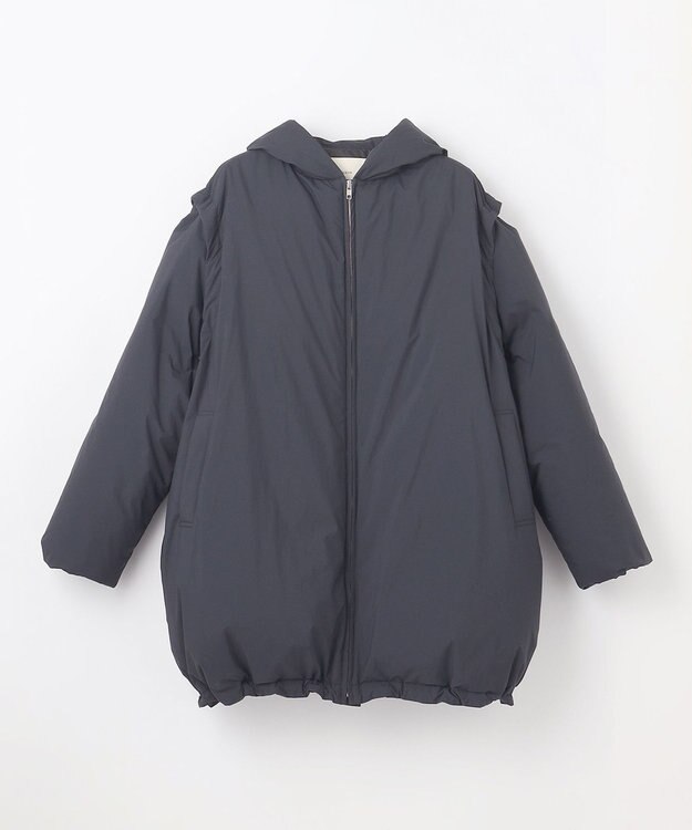 NAVE 【Nave】ナイロンタフタ ダウンコート ブラック系