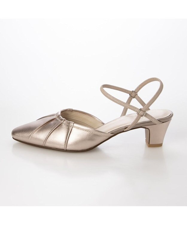 Riz raffinee <Riz raffinee>ストラップパンプス ゴールド