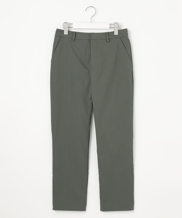 J.PRESS LADIES L 【洗える・撥水】中空タスランチノ テーパード パンツ アーミーグリーン系