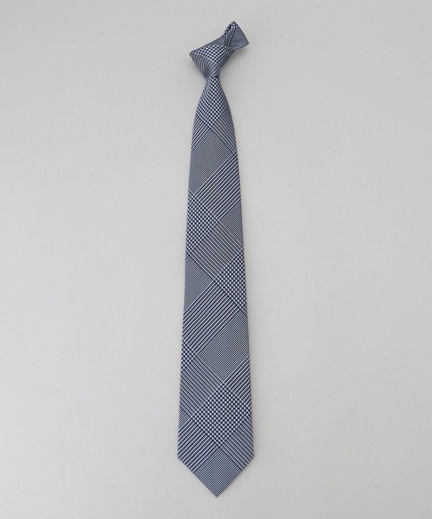 GOTAIRIKU GOTAIRIKU別注【日本製】シルク ネクタイ_チェック柄 サックスブルー系8