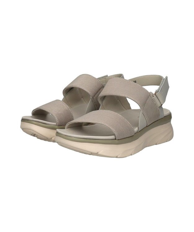 Bridget Birkin 【VINCULUM】ライトソールベルクロサンダル グレー