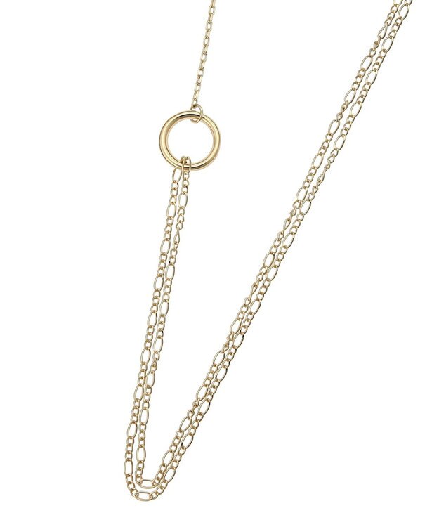 AMERICAN HOLIC ラウンドチェーンピッチネックレス Silver