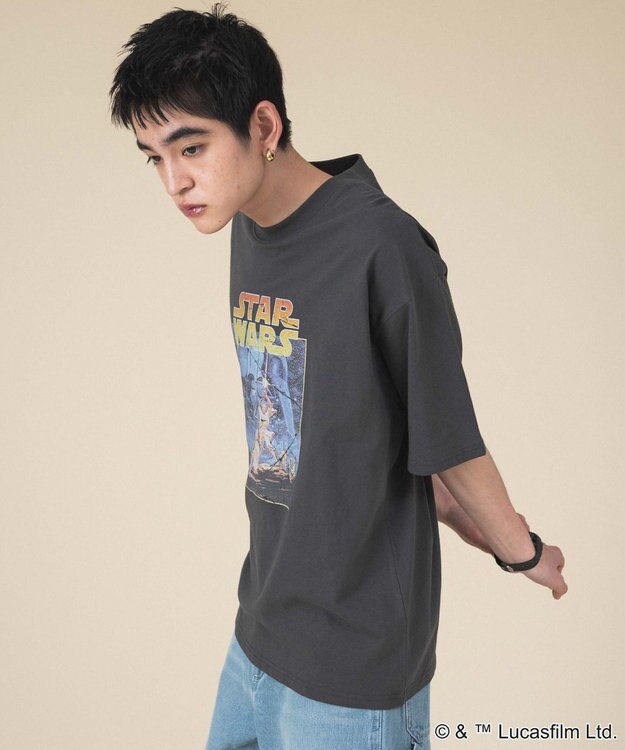 WEGO 【新柄追加/STARWARS/ユニセックス着用ITEM/SMLサイズ展開】STAR　WARS/グラフィックT（S） 柄2